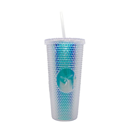 Logo Brands Delaware State 24oz Iridescent Studded Tumbler 362-P24IST